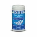 Dymon Scrubs Hand Sanitizer Wipes 85 Count, 6PK 90985